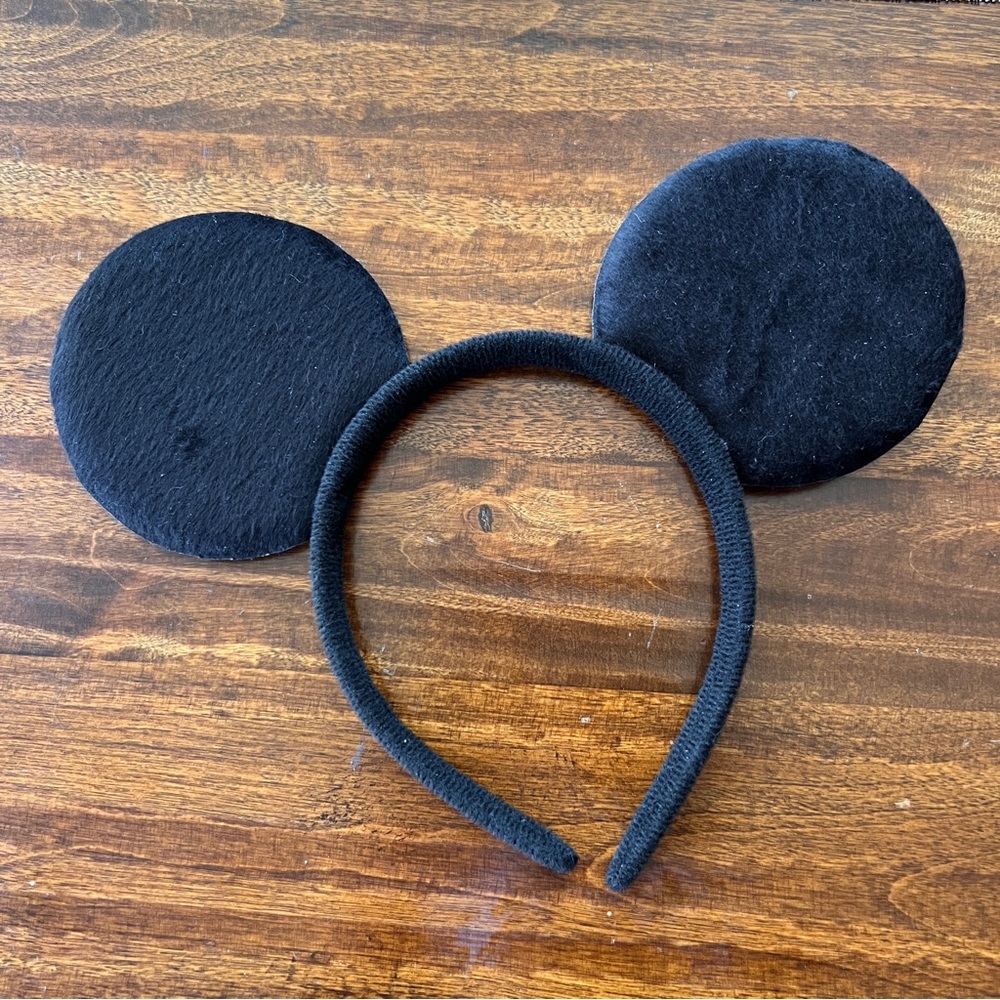 Black fabric Mouse Ears - never worn